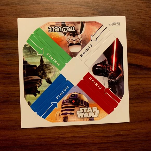 Hasbro TROUBLE! Star Wars Pop-O-Matic Travel Board Game. - Picture 6 of 7